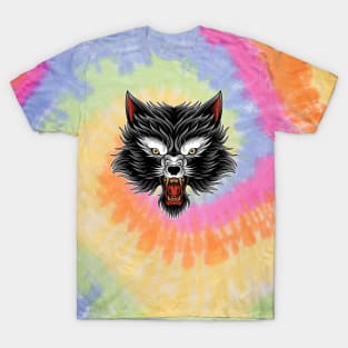 Head of wolf black and white T-Shirt